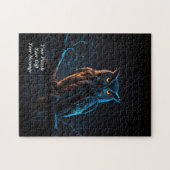 Puzzle Chouette de sagesse (Horizontal)