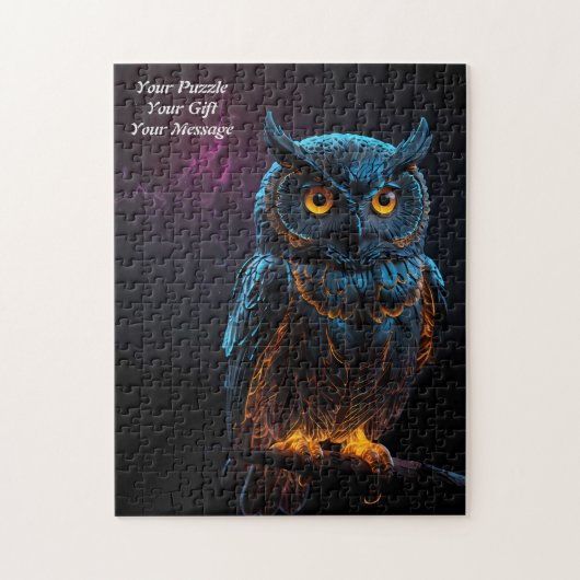 Puzzle Chouette de sagesse (Vertical)