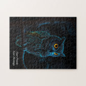 Puzzle Chouette de sagesse (Horizontal)