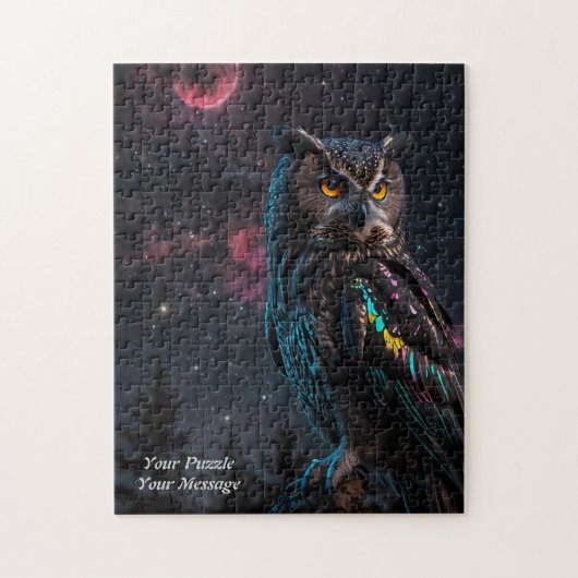 Puzzle Chouette de sagesse (Vertical)