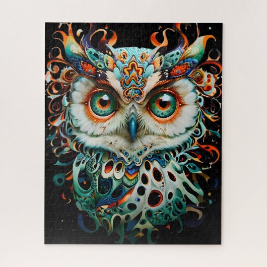 Puzzle Chouette de sagesse (Vertical)