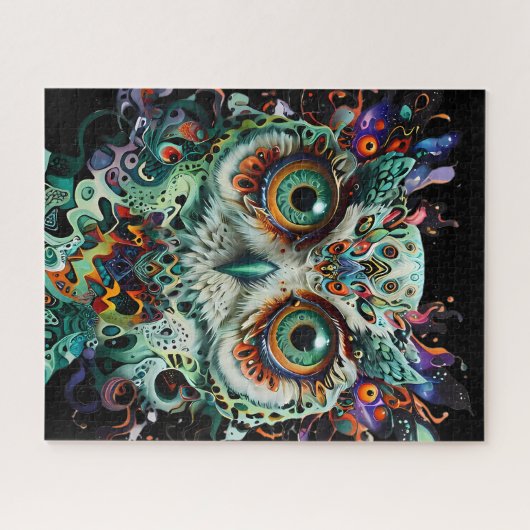 Puzzle Chouette de sagesse (Horizontal)