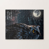 Puzzle Chouette de sagesse (Horizontal)