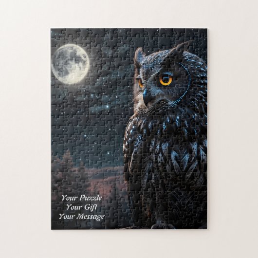 Puzzle Chouette de sagesse (Vertical)