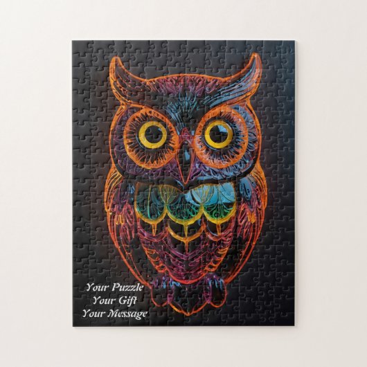 Puzzle Chouette de sagesse (Vertical)