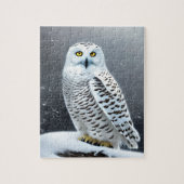 Puzzle Chouette des neiges (Vertical)