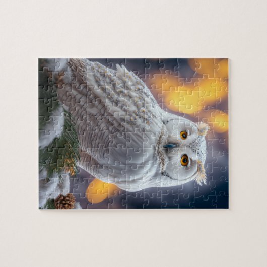 Puzzle Chouette des neiges (Horizontal)