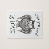 Puzzle Chouette dont vous avez besoin (Horizontal)