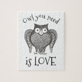 Puzzle Chouette dont vous avez besoin (Vertical)