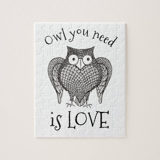 Puzzle Chouette dont vous avez besoin (Vertical)