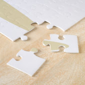 Puzzle Chouette elfe de Noël avec présent (Côté)
