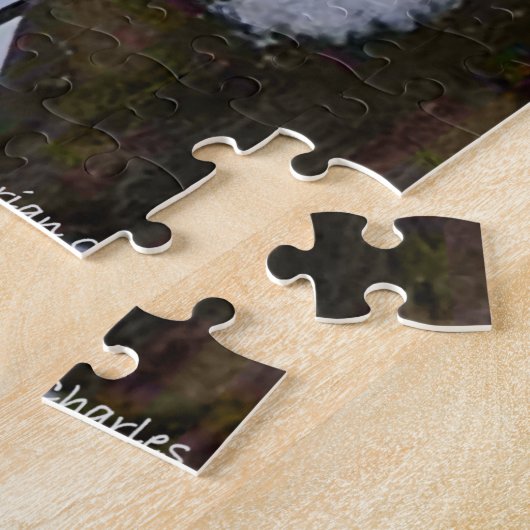 Puzzle "Chouette en hiver" (Côté)