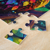 Puzzle Chouette étoilée (Côté)
