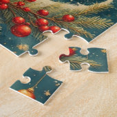 Puzzle Chouette festive mignonne (Côté)