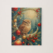 Puzzle Chouette festive mignonne (Vertical)