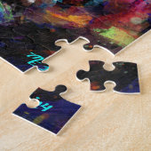 Puzzle Chouette florale impressionniste de Whimsical Pers (Côté)