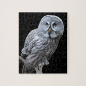 Puzzle Chouette grise (Vertical)