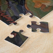 Puzzle Chouette hulotte Impasto rustique (Côté)