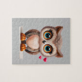 Puzzle Chouette mignonne (Horizontal)