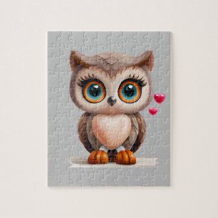 Puzzle Chouette mignonne