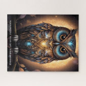 Puzzle Chouette mystique de lumière (Horizontal)