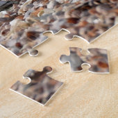 Puzzle Chouette neige endormie (Côté)