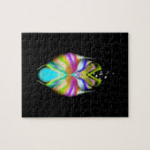 Puzzle Chouette Oracle noire et multicouleur (Horizontal)