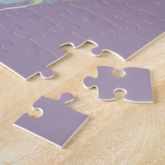 Puzzle Chouette Oracle Pastel Purple (Côté)