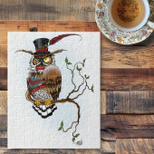 Puzzle Chouette victorienne