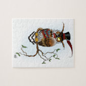 Puzzle Chouette victorienne (Horizontal)