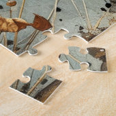 Puzzle Chouette vintage à l'automne 16x20 (Côté)