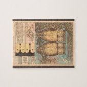 Puzzle Chouette vintage embarcation automnale (Horizontal)