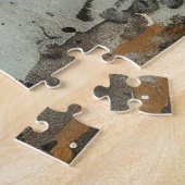 Puzzle Chouette vintage en automne 20x30 (Côté)