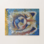 Puzzle Chow Chow Abstrait (Horizontal)