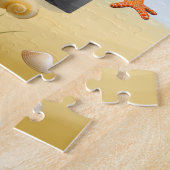 Puzzle chow chow Chien conduite sur la plage (Côté)
