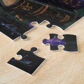 Puzzle Chow Chow Chien Peinture Whimsical Halloween (Côté)