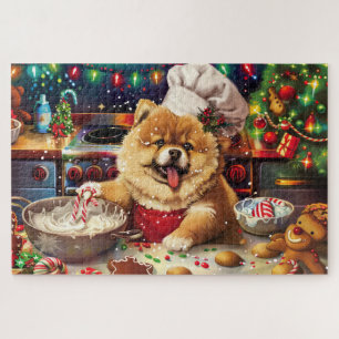 Puzzle Chow Chow Holiday Baking : Festive Noël
