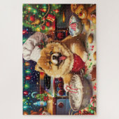 Puzzle Chow Chow Holiday Baking : Festive Noël (Vertical)
