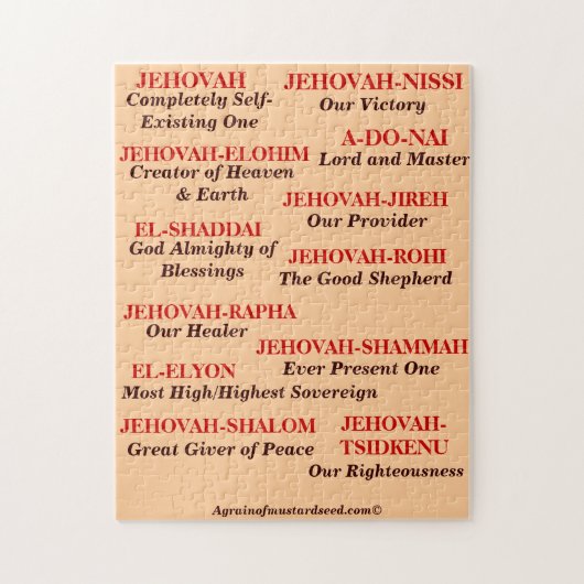 Puzzle Chrétien (Vertical)