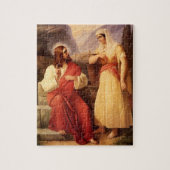 Puzzle Christ and the Samaritan by Christian Schleisner (Vertical)