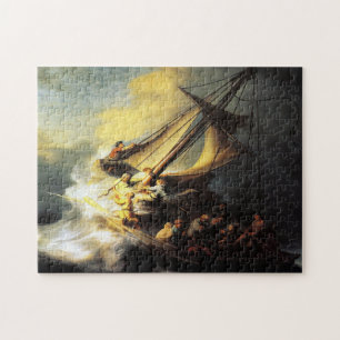 Puzzle Christ dans la tempête sur la mer de Galilée par R