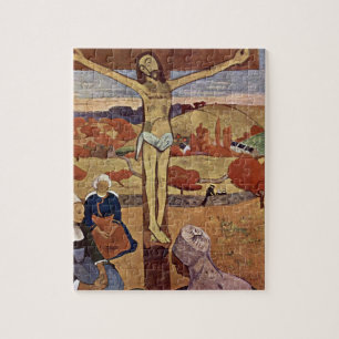 Puzzle Christ Jaune par Paul Gauguin, Art Vintage
