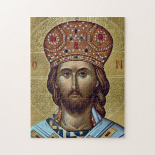 Puzzle Christ le roi orthodoxe l'icône chrétienne