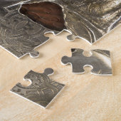 Puzzle Christ Pantocrator Silver Oklad Riza Icône russe (Côté)