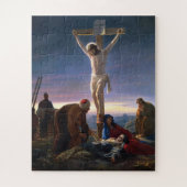 Puzzle Christ sur la Croix par Carl Bloch, Religieux (Vertical)