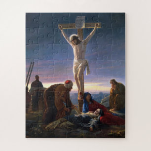 Puzzle Christ sur la Croix par Carl Bloch, Religieux