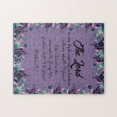 Puzzle Christian Botanic Triptych Wall Art (Horizontal)