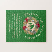 Puzzle Christian JÉSUS EST LA RAISON DE Noël (Horizontal)