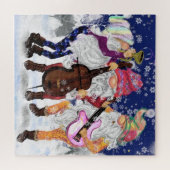 Puzzle Christmas Band - Happy Song - Fun Fun (Horizontal)