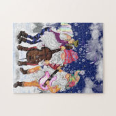 Puzzle Christmas Band - Happy Song - Party - Fun (Horizontal)